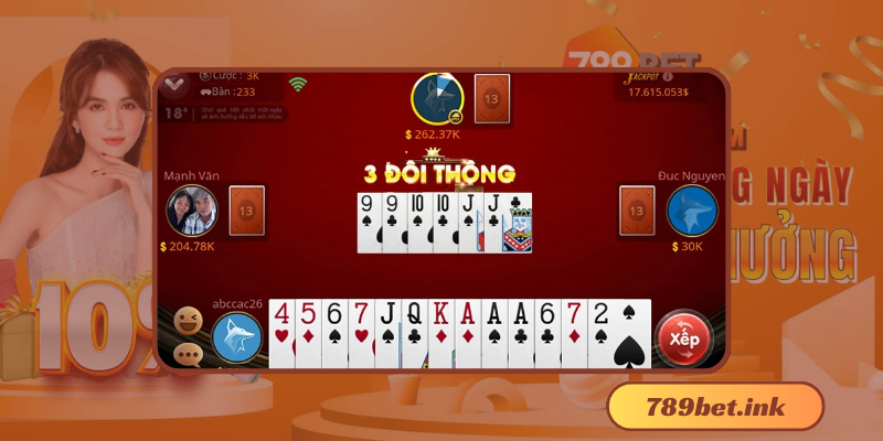 Cách chơi tiến lên tại 789bet mới nhất 2024